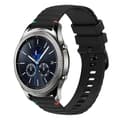 Miniatyrbilde 1 av 4: Silikonarmbånd til Samsung Galaxy Gear S3 Classic - Svart