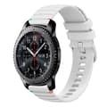 Pikkukuva 1 / 4: Silikoniranneke Samsung Galaxy Gear S3 Frontier - Valkoinen