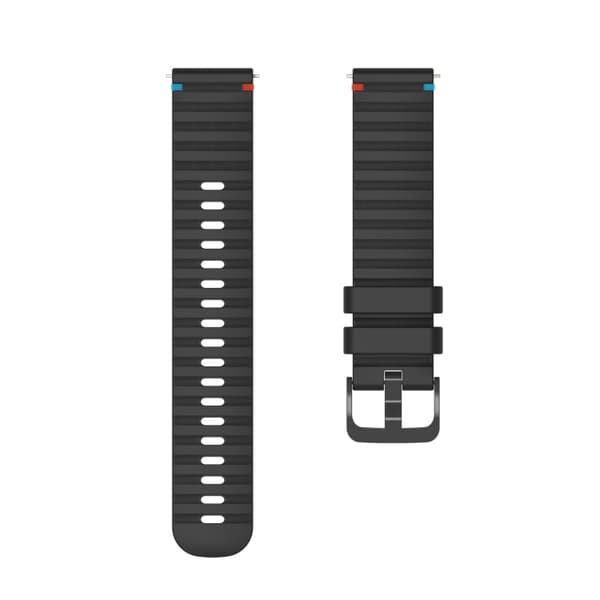 Silikonearmbånd til Samsung Galaxy Watch 46mm - Sort