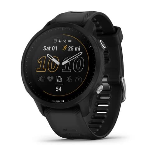 Garmin Forerunner 955 sportklocka med rem - 32 GB - svart
