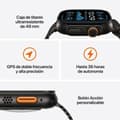 Miniatyrbild 5 av 11: Smartklocka Apple Watch Ultra 2 MX4Q3TY/A Svart Grön 49 mm