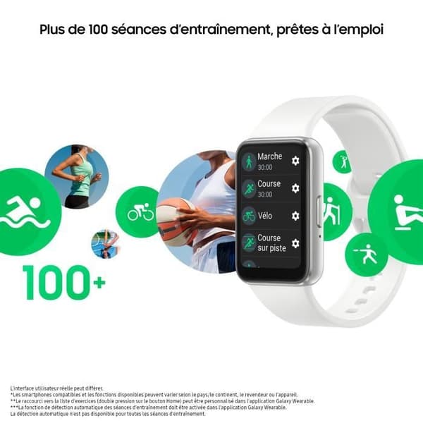 SAMSUNG Galaxy Fit 3 Smart Armband Silver