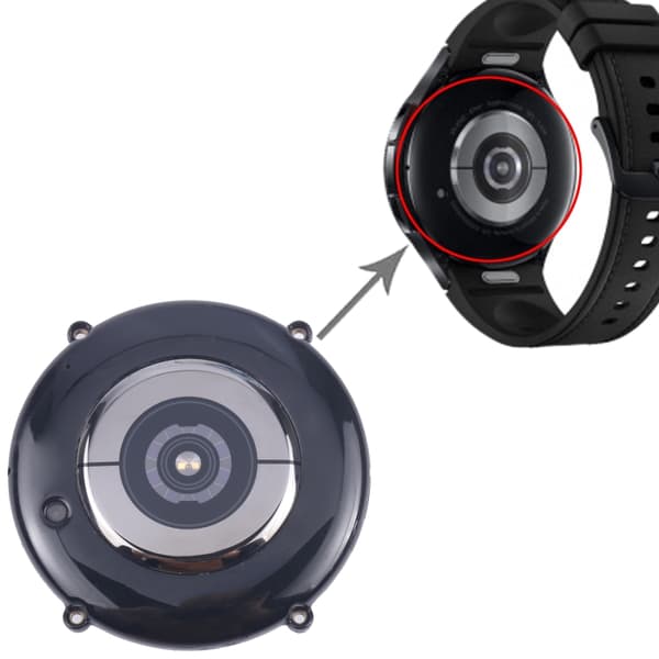 Bakdeksel med pulssensor og lademodul til Samsung Galaxy Watch 6 Classic 43 mm
