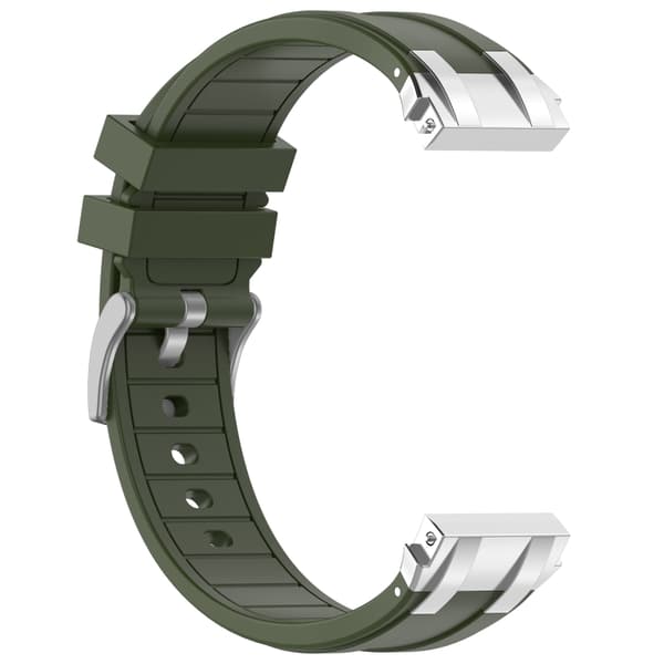 Silikonarmband till Amazfit Watch Bip 5 22mm - Grön