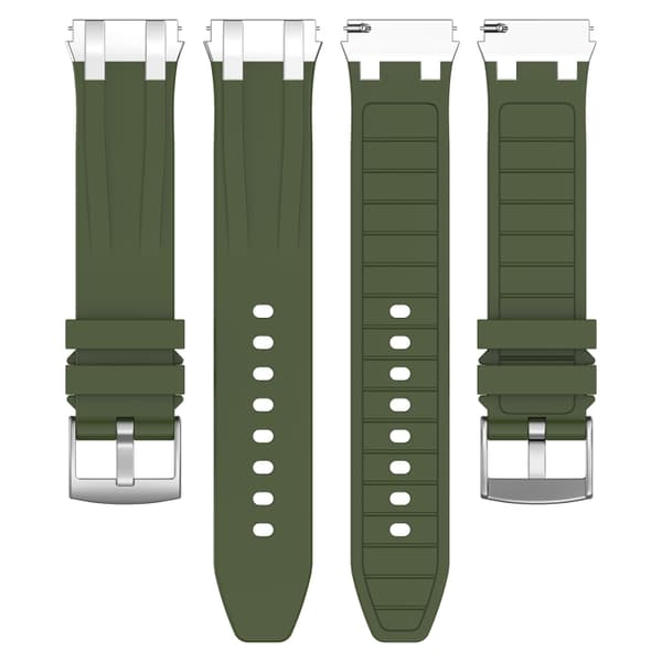 Silikonarmband till Amazfit Watch Bip 5 22mm - Grön