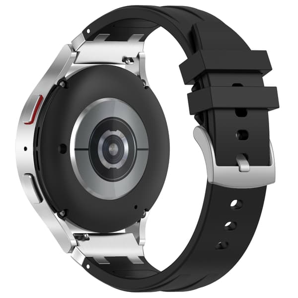 Silikonearmbånd til Amazfit Watch Bip 5 22mm - Sort