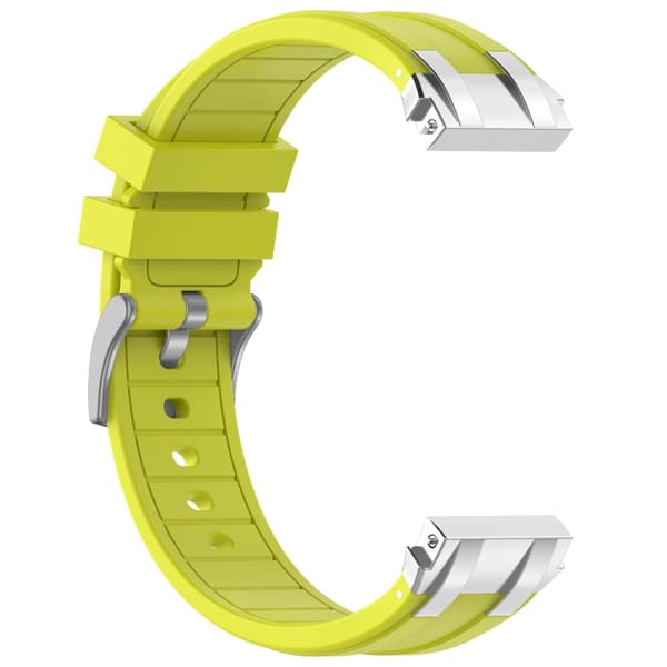 Silikonearmbånd til Amazfit Watch Bip 5 22mm - Gul