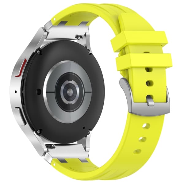 Silikonearmbånd til Amazfit Watch Bip 5 22mm - Gul