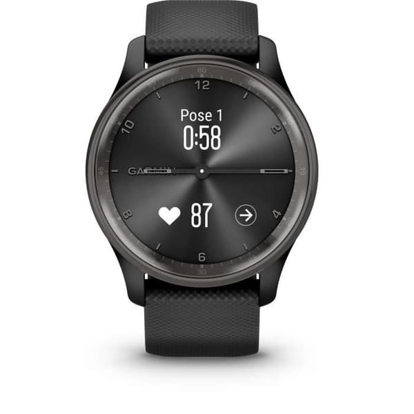 GARMIN vivomove Trend Smartwatch - Silikon - Svart WW