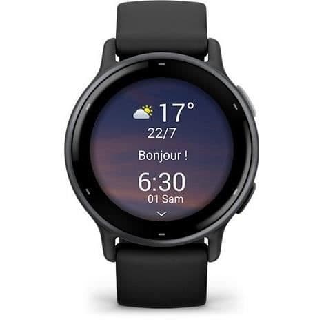 Smartwatch - GARMIN - Vivoactive 5 - Svart silikonarmband