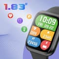 Miniatyrbild 3 av 4: Ansluten klocka med Bluetooth-samtal Kamerakontroll IGO Watch 3 Forever Black