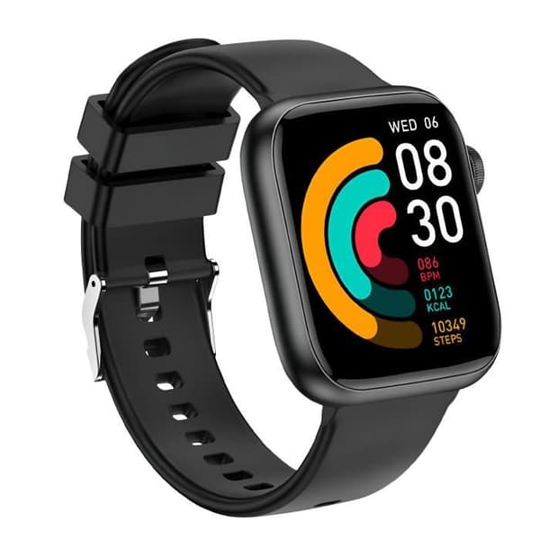 Ansluten klocka med Bluetooth-samtal Kamerakontroll IGO Watch 3 Forever Black