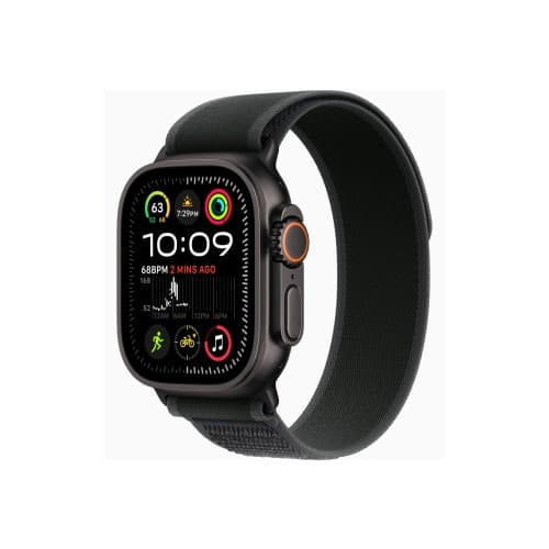 Apple Watch Ultra 2 - svart titan - smart klocka med Trail Loop - svart - 64 GB