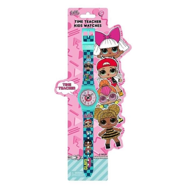 Klocka för barn - LOL SURPRISE - LOL-7518 - Silikonarmband - Analog visning - Bekväm