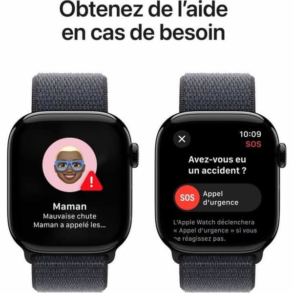 Smartklocka Apple Watch Series 10 Svart