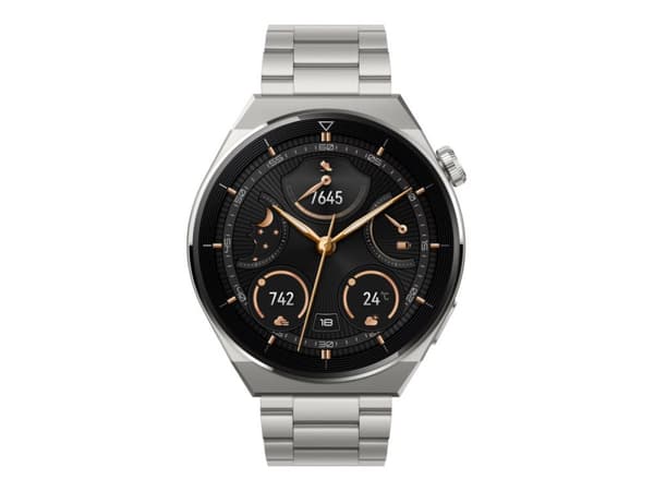 Huawei Watch GT3 Pro 46 mm svart/silver Smartklocka