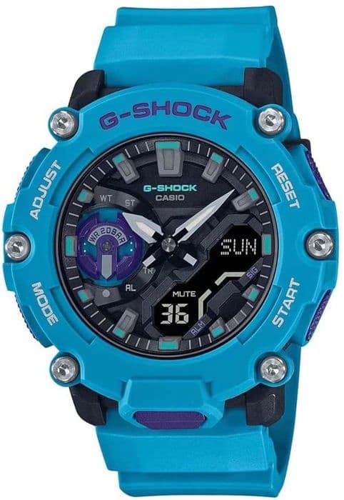 CASIO G-SHOCK klocka - Stöttålig - Multifunktion - Blå