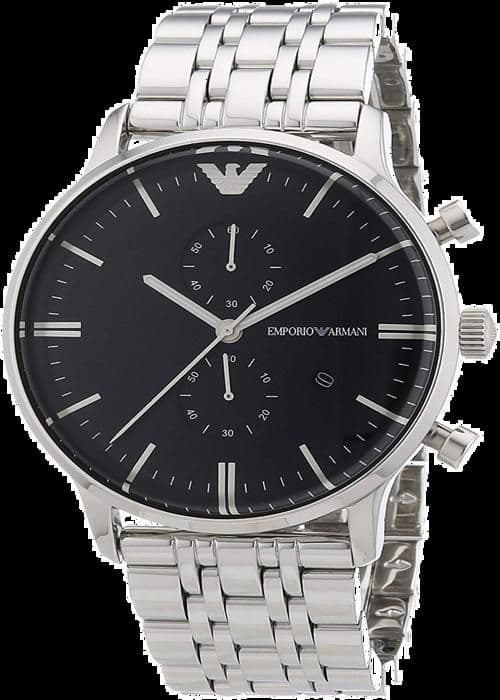 Klocka - Emporio Armani - New Retro AR1648 - Kvarts - Analog - Rostfritt stål