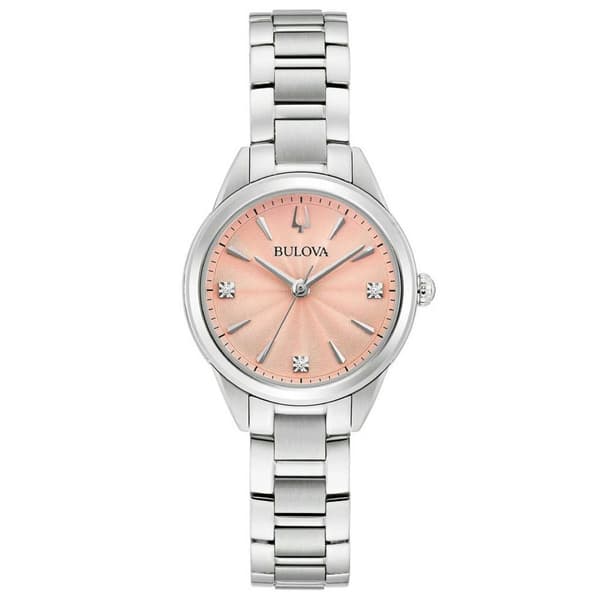 Ladies Watch Bulova 96P254, Quartz, 28mm, 3ATM