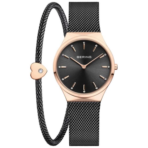 Ladies Watch Bering 12131-169-GWP, Quartz, 31mm, 3ATM