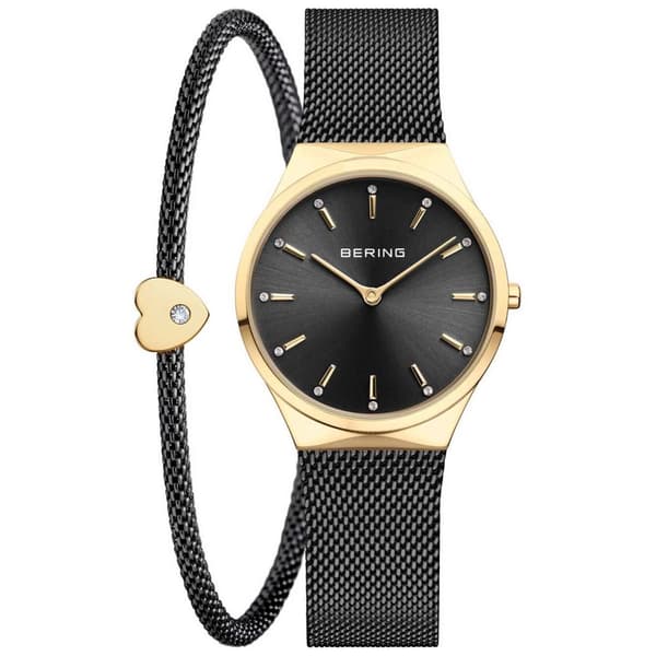 Ladies Watch Bering 12131-132-GWP, Quartz, 31mm, 3ATM