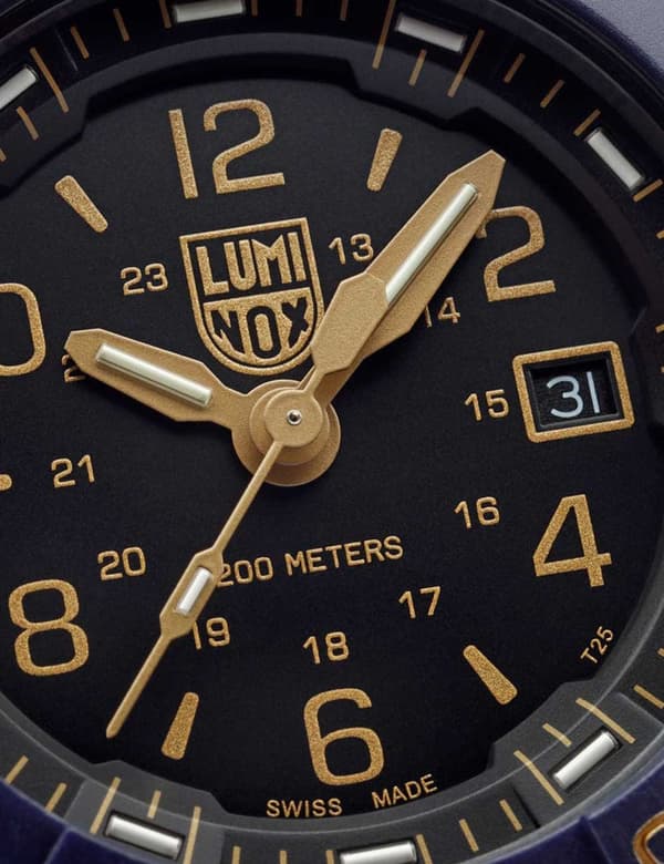 Mens Watch Luminox XS.3255.CB.NSF, Quartz, 45mm, 20ATM