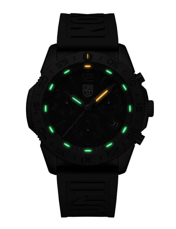 Mens Watch Luminox XS.3141.BO.1.SET, Quartz, 44mm, 20ATM