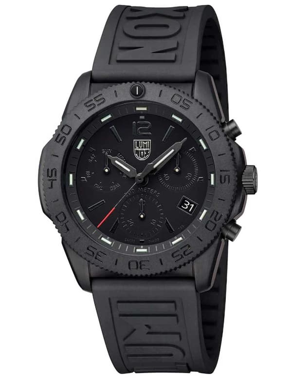 Mens Watch Luminox XS.3141.BO.1.SET, Quartz, 44mm, 20ATM
