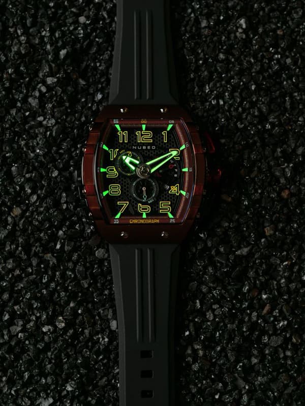 Mens Watch Nubeo NB-6088-03, Quartz, 49mm, 5ATM