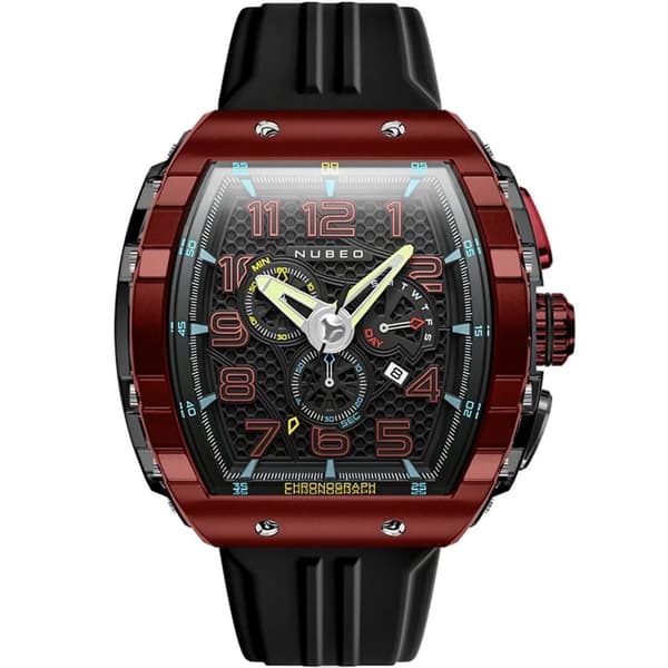 Mens Watch Nubeo NB-6088-03, Quartz, 49mm, 5ATM