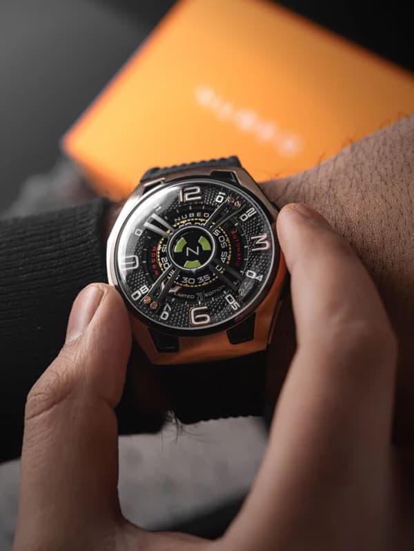 Mens Watch Nubeo NB-6094-01, Automatic, 44mm, 5ATM