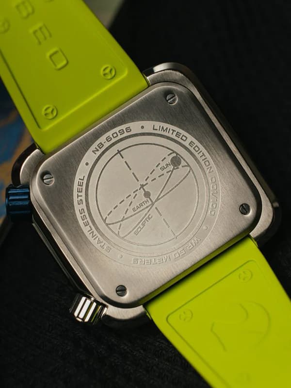 Mens Watch Nubeo NB-6096-01, Quartz, 45mm, 5ATM