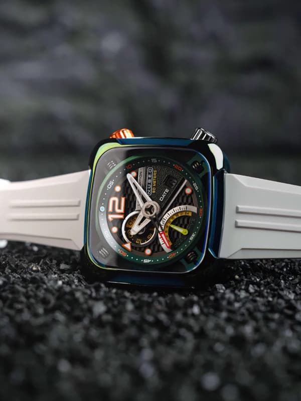 Mens Watch Nubeo NB-6096-02, Quartz, 45mm, 5ATM