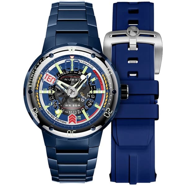Mens Watch Nubeo NB-6090-33, Automatic, 50mm, 5ATM