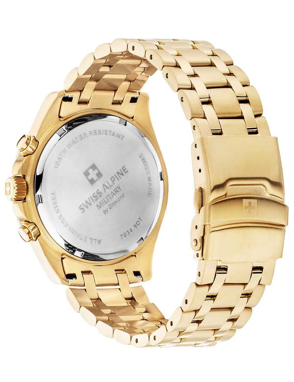 Mens Watch Swiss Military 7034.9118, Quartz, 43mm, 10ATM