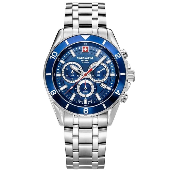 Mens Watch Swiss Military 7034.9135, Quartz, 43mm, 10ATM