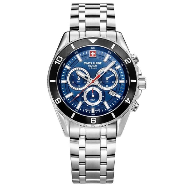 Mens Watch Swiss Military 7034.9136, Quartz, 43mm, 10ATM