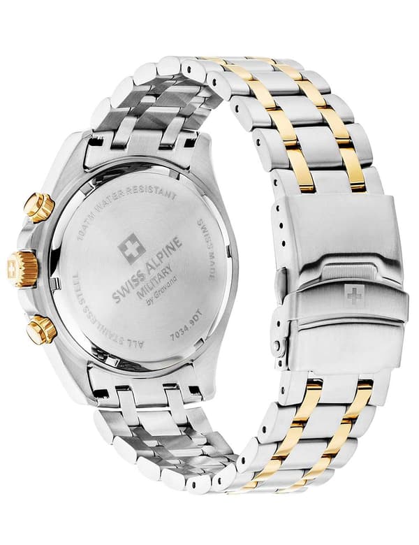 Mens Watch Swiss Military 7034.9147, Quartz, 43mm, 10ATM