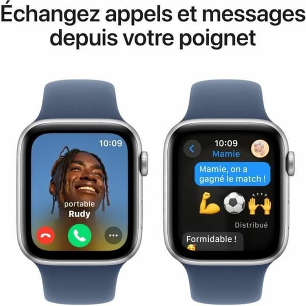 Smartklocka Apple Blå Silvrig 44 mm