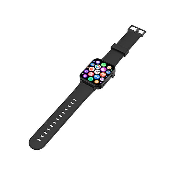 Blackview R30Pro Smartwatch med 1,85 tommer skærm og Bluetooth - Sort