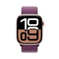 Miniatyrbilde 2 av 2: Smartklokke Apple Watch 10 1,81" Lilla Rose Gull 46 mm