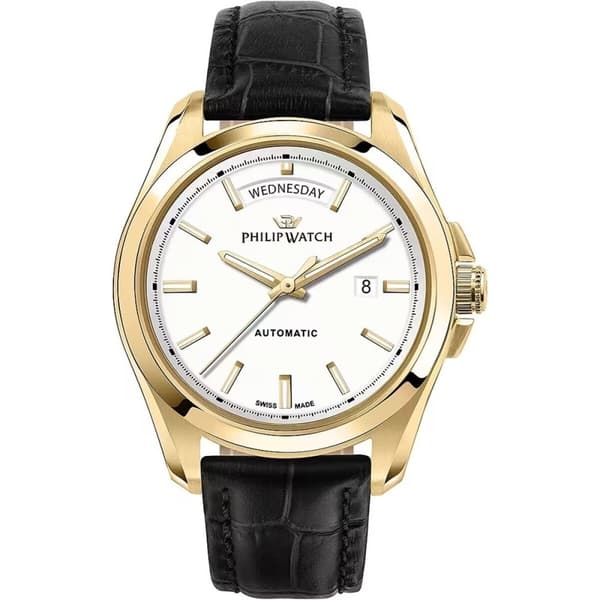 Herrklocka Philip Watch AMALFI AUTOMATIC Svart (Ø 43 mm)