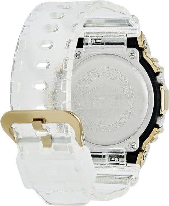 Casio - Herrklocka - Kvarts - Digital - Genomskinligt plastband - GM-5600SG-9ER