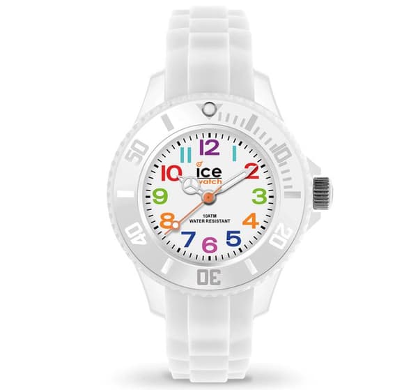 Klocka - Ice-Watch - ICE mini Vit - Silikon - Kvarts - Barn