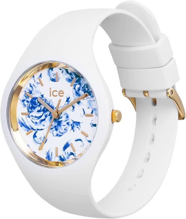 Damklocka Ice Watch Analog Quartz White Silikonarmband 019226