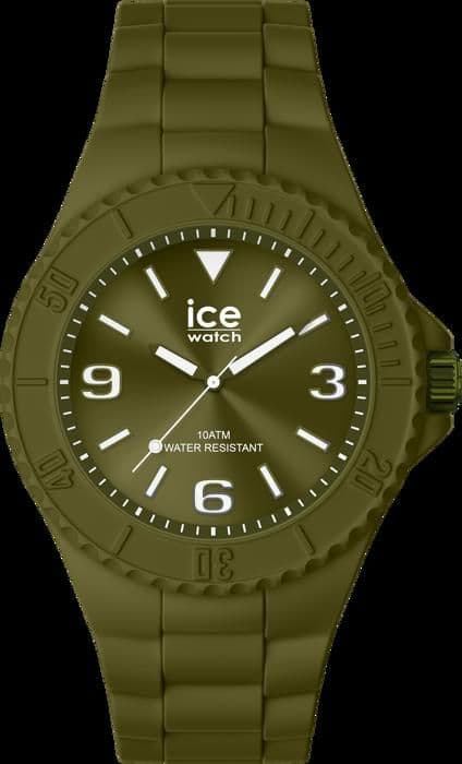 Herrklocka ICE WATCH Analog Quartz Green Silikonrem 019872