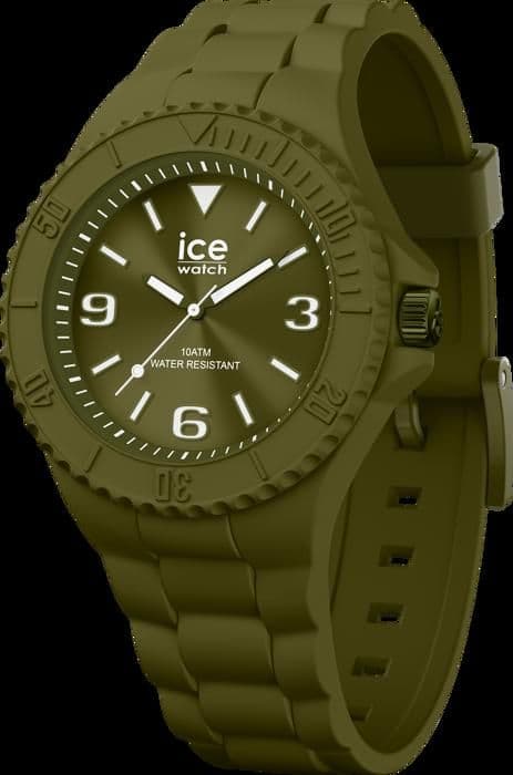 Herrklocka ICE WATCH Analog Quartz Green Silikonrem 019872
