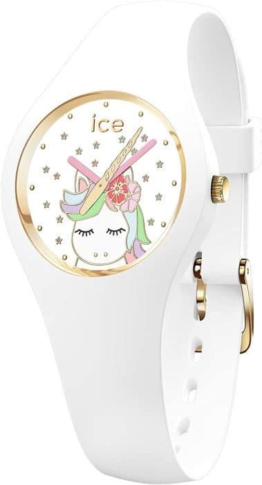 Klocka - Ice-Watch - ICE fantasia Unicorn vit - Silikon - Quartz - Girl