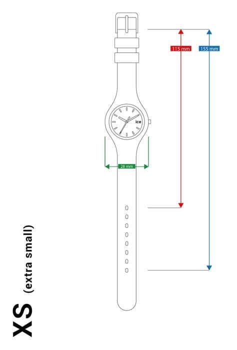 Klocka - Ice-Watch - ICE fantasia Unicorn vit - Silikon - Quartz - Girl
