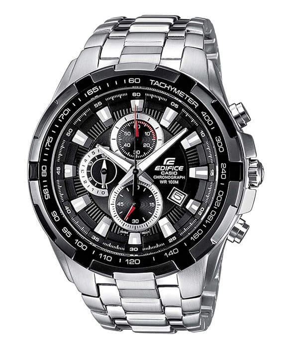 Herrklocka - CASIO - EF539D1AVEF - Kronograf - Tachymeter - Vattentät 10 ATM